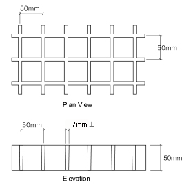 Structured Composites FRP Molded Grating